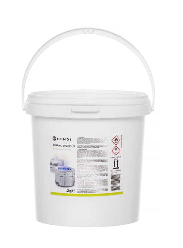 Fuel paste - bucket of 4 kgethanol Hendi 1/box