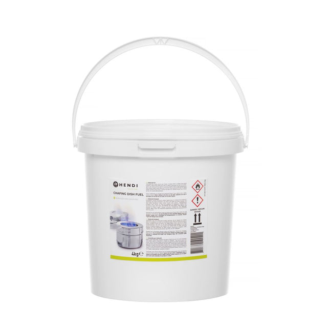 Fuel paste - bucket of 4 kgethanol Hendi 1/box