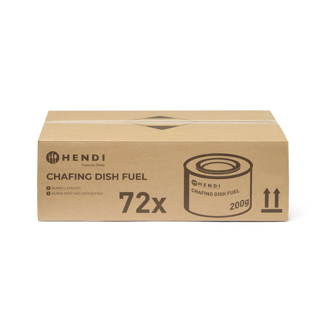Fuel paste - can of 200 gethanol Hendi 72/box