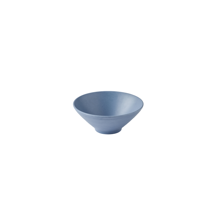 Emerge Oslo Blue  Melamine Rippled Bowl Small 20 cm 6/box