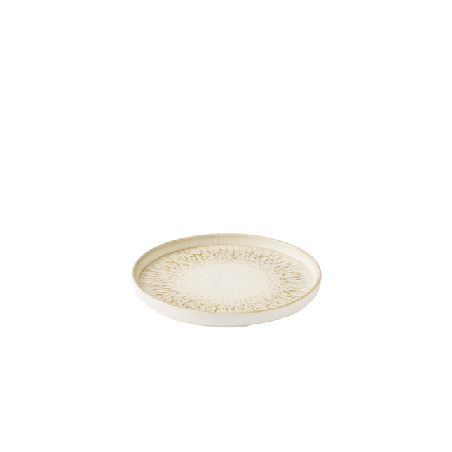 Lume Natural Walled Plate 21 cm 6/box