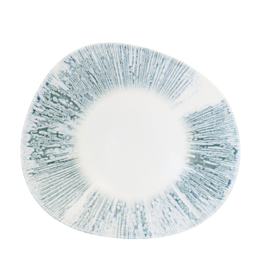 Lyra Blue Opal Organic Bowl 20 cm 12/box