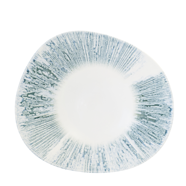 Lyra Blue Opal Organic Bowl 20 cm 12/box