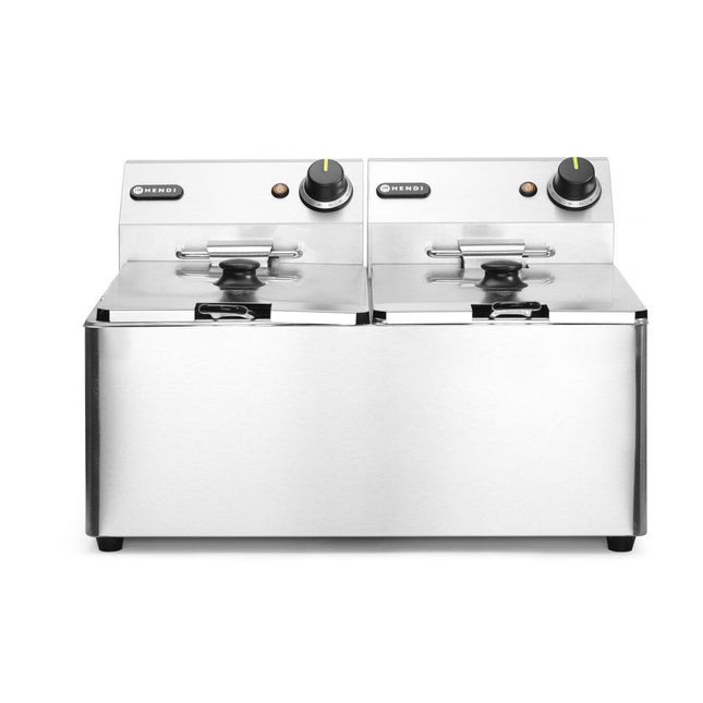 Deep fryer Blue Line 2x8 l230V 2x3500W 1/box