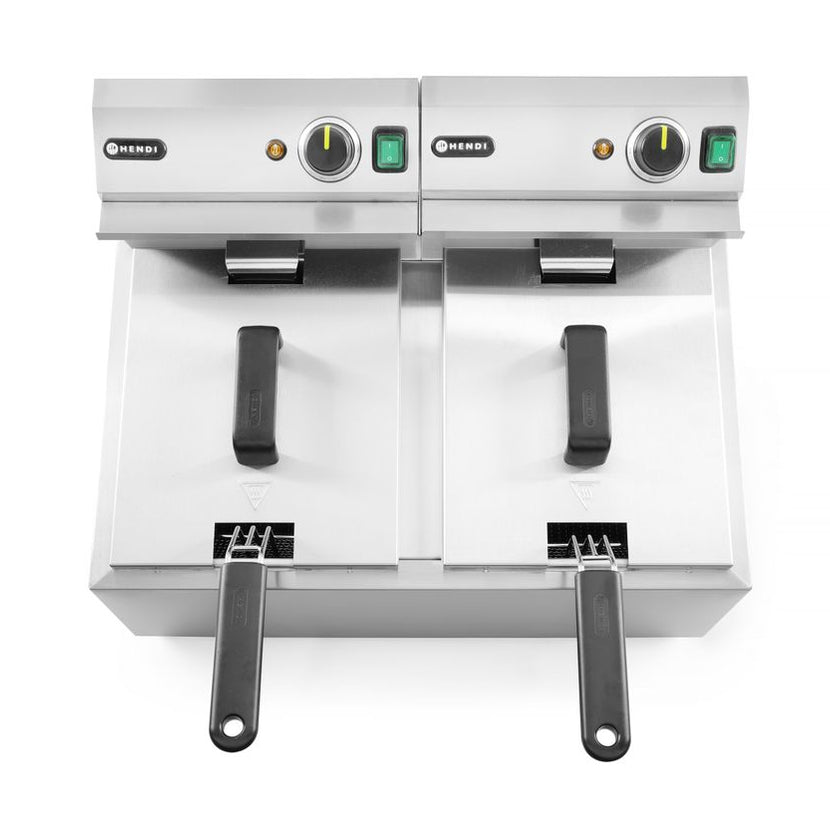 Friteuse MasterCook 2x8 l455x605x355 mm 230V 2x3500W 1/box