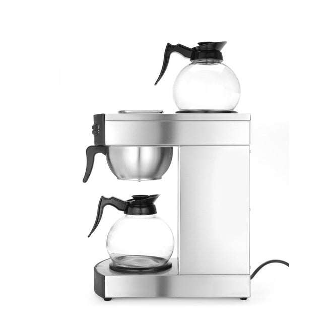 Koffiezetapparaat 2 glas kanhandmatige vulling 230V 2100W 1/