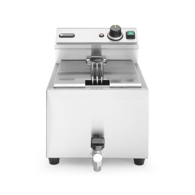 Deep fryer MasterCook 8 l with tap 230V 3500W 1/box