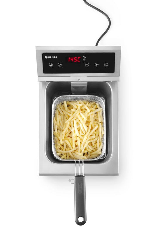 Inductie friteuse8 ltr 3500W Kitchen Line 1/box