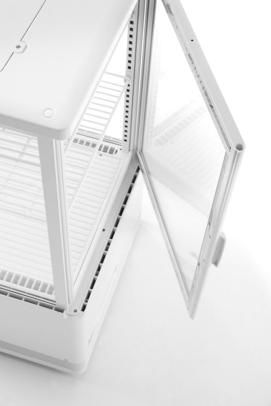 Koelvitrinekast 98 l452x406x(H)1116mm - zwart 1/box