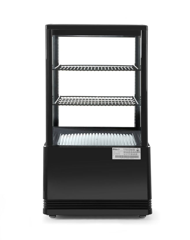 Refrigerated display cabinet black58 l anti-condensation 816 mm high 1/b