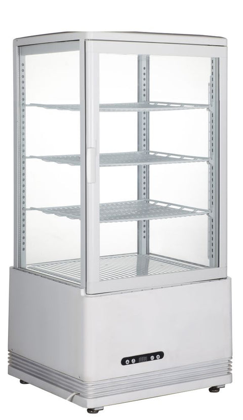 Refrigerated display cabinet white 68 l anti-condensation 891 mm high 1/box