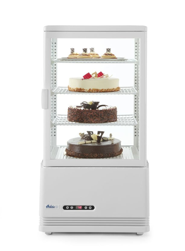 Refrigerated display cabinet white 68 l anti-condensation 891 mm high 1/box