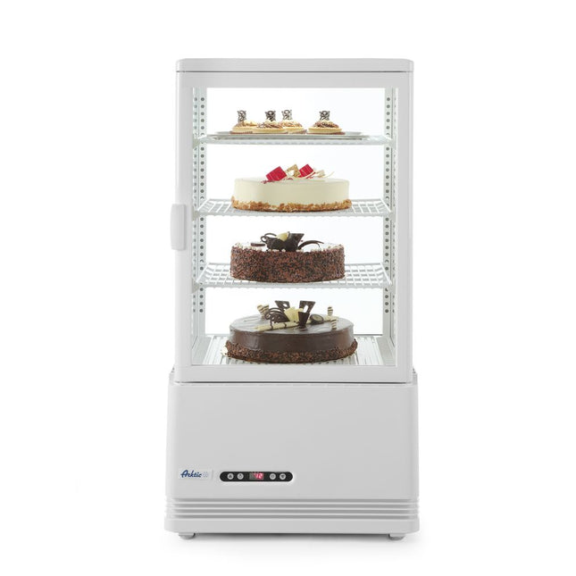Refrigerated display cabinet white 68 l anti-condensation 891 mm high 1/box