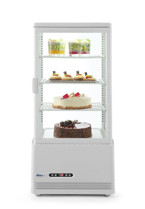 Refrigerated display cabinet white78 l anti-condensation 966 mm high 1/box