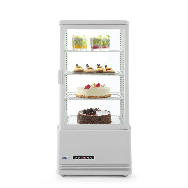 Refrigerated display cabinet white78 l anti-condensation 966 mm high 1/box