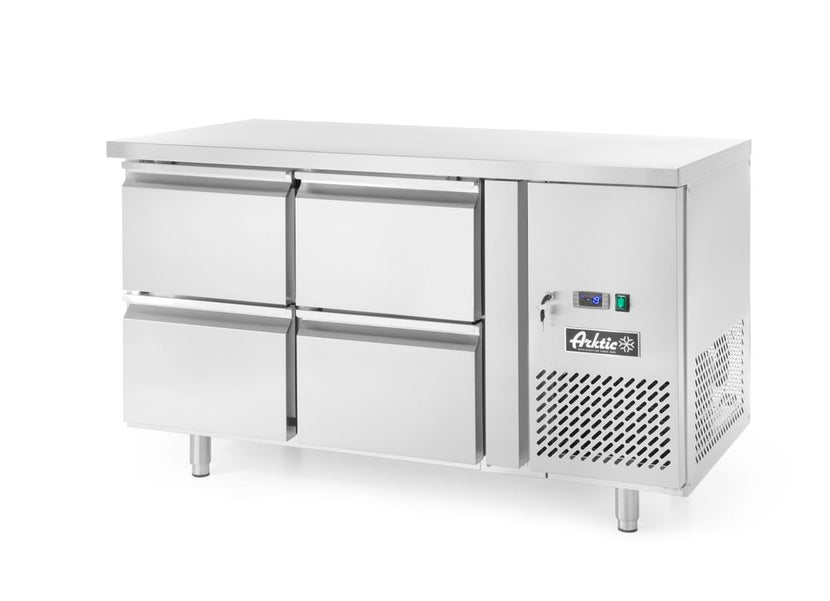 Refrigerated workbench 4 drawers 280 l1360x700x850 mm 230V 330W 1/box