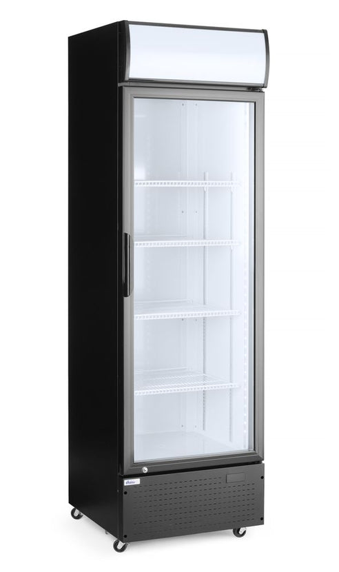 Refrigerated display case with single door 360 l 1/box