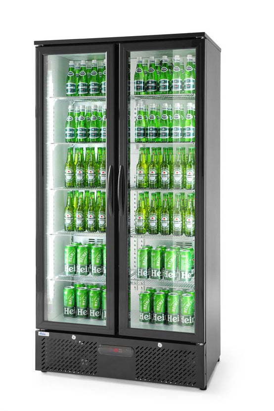 Backbar refrigerator with sliding doors - 458 l 1/box