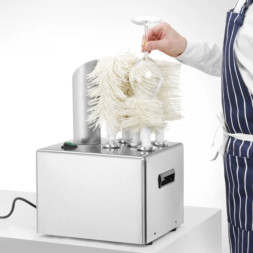 Poleermachine voor glazen met 5 borstels 1/box