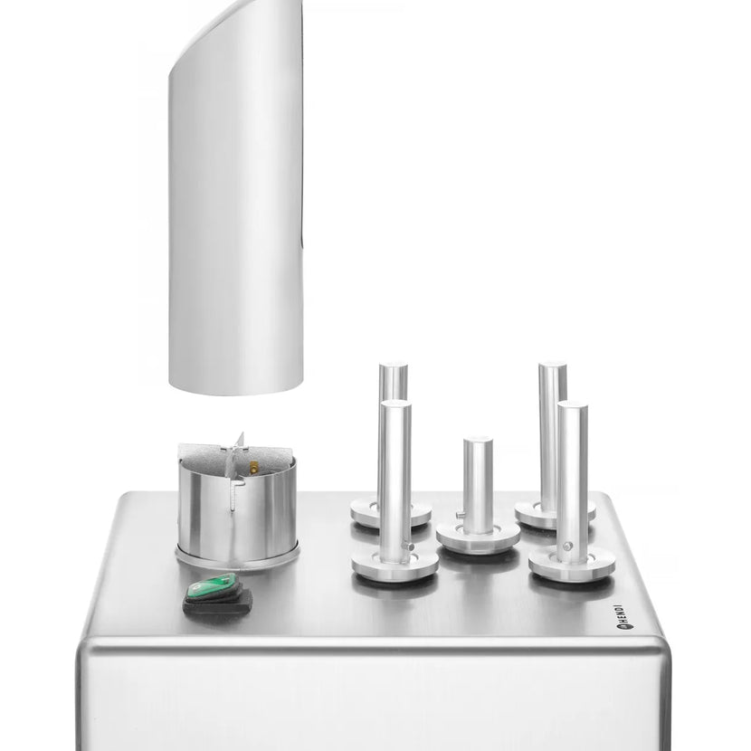 Poleermachine voor glazen met 5 borstels 1/box