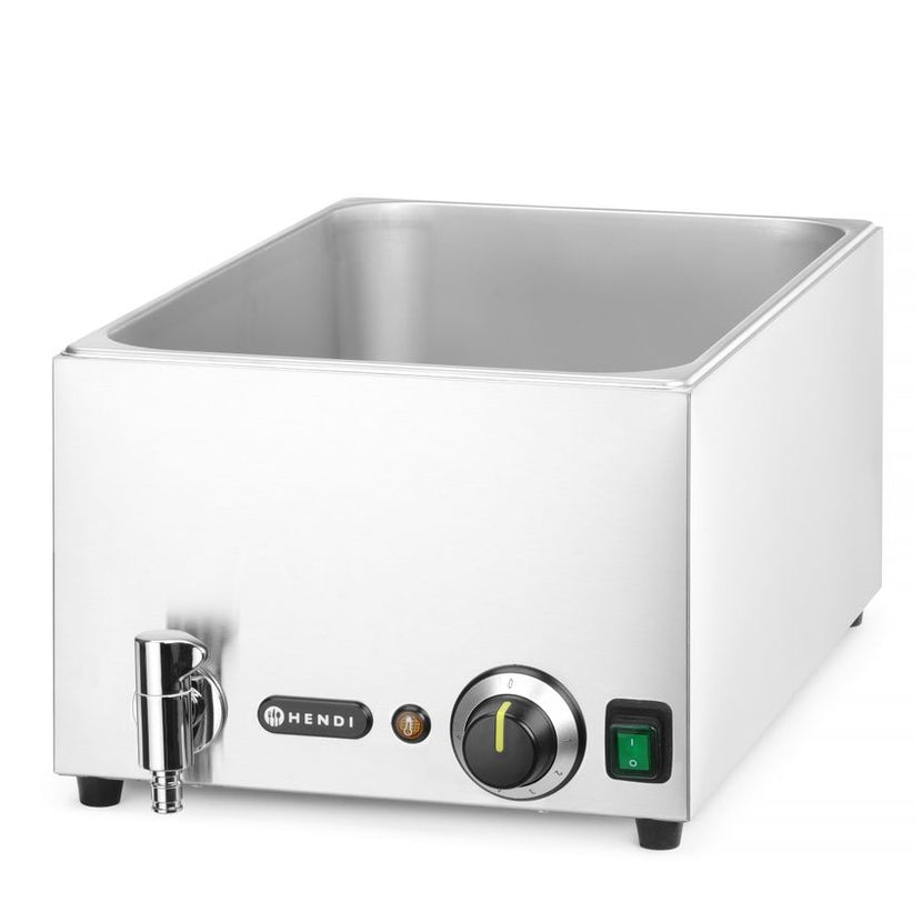 Bain-Marie 150 mm KitchenLine with water tap 230V 1200W
