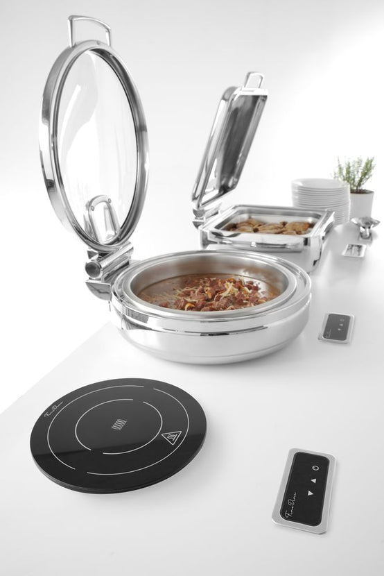 Induction hob 800W for built-in + chafing dish 245mm 1/box