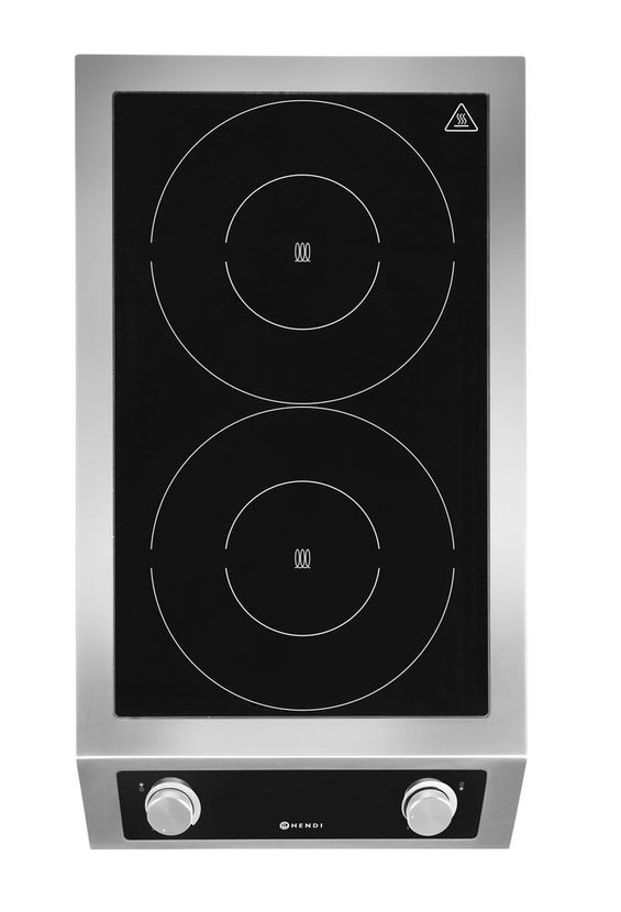 Inductiekookplaat dubbel2x3500W 400W 1/box