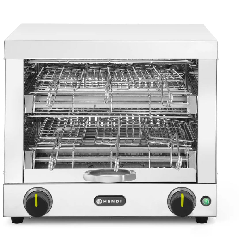 Toaster 2-layer with 6 clamps 230V 3000W 1/box