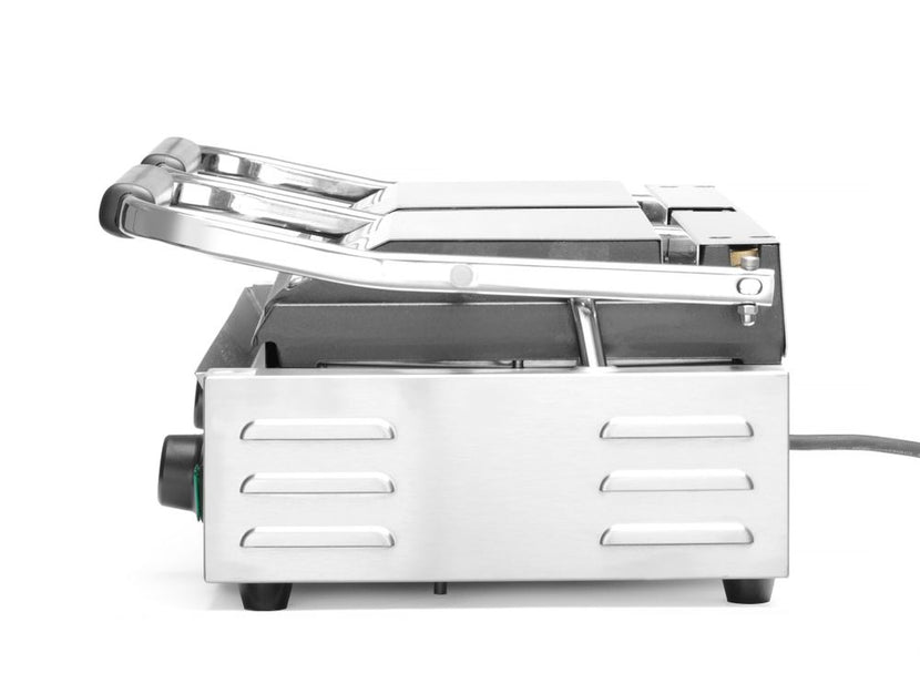 Contact grill double top bottom ribbed 230V 3600W 1/box