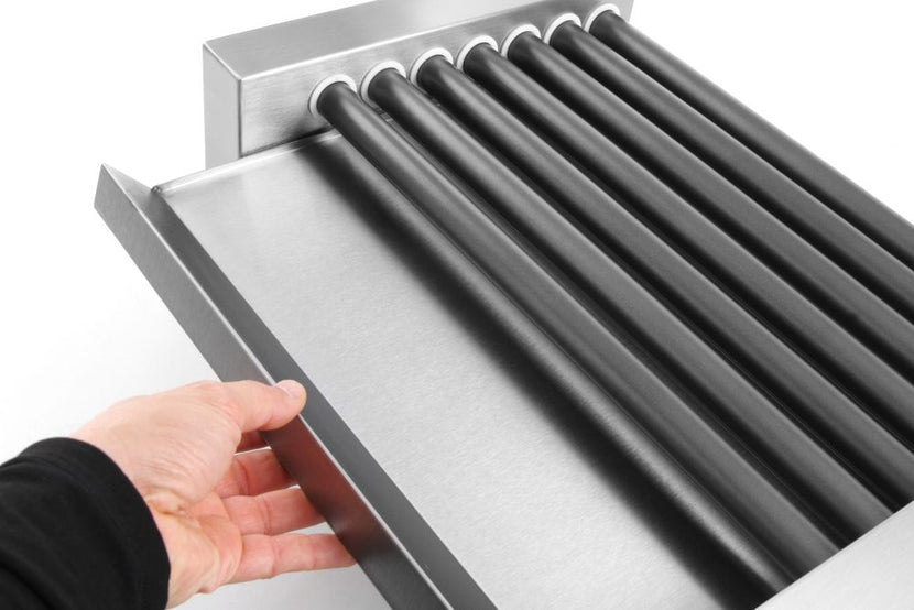 Sausage roller grill 7 rollers520x325x175 mm 230V 740W 1/box