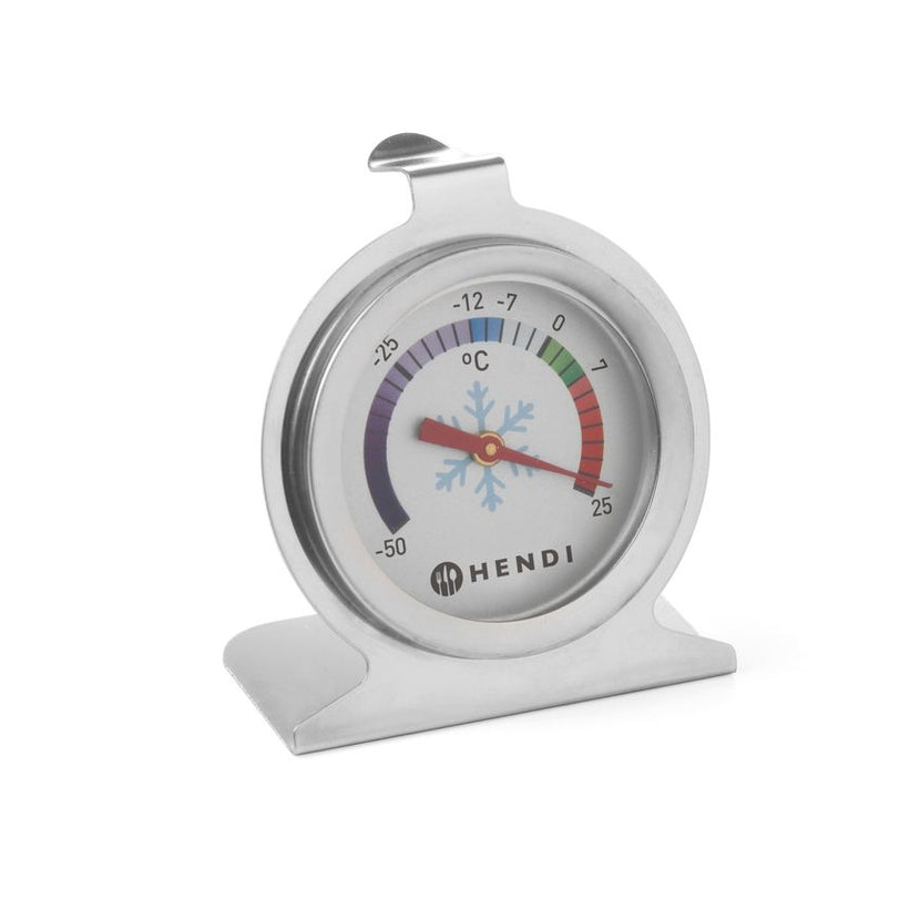 Koelkast thermometer 60x70 mmrvs behuizing -50 tot 25 gr 1/b