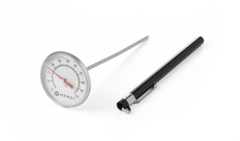 Pocket thermometer127 mm stainless steel probe 0 to 100 gr 1/box