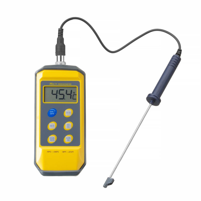 Digital thermometer with removable pin probe 1/box