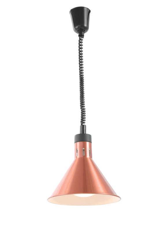 Heat lamp conical copper color 1/box