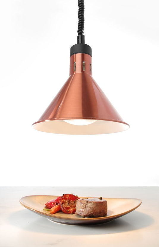 Heat lamp conical copper color 1/box