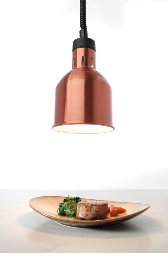 Heat lamp cylindrical copper color 1/box