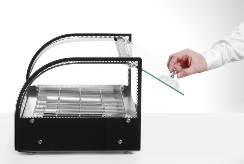 Warmhoudvitrine 1 niveauGN 1/1 230V 400W 1/box