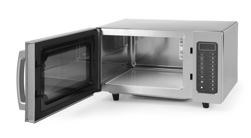 Microwave programmable stainless steel 1000W output 25 l 1/box