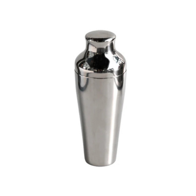 2pcs Parisian Cocktail Shaker RVS polished 550 ml