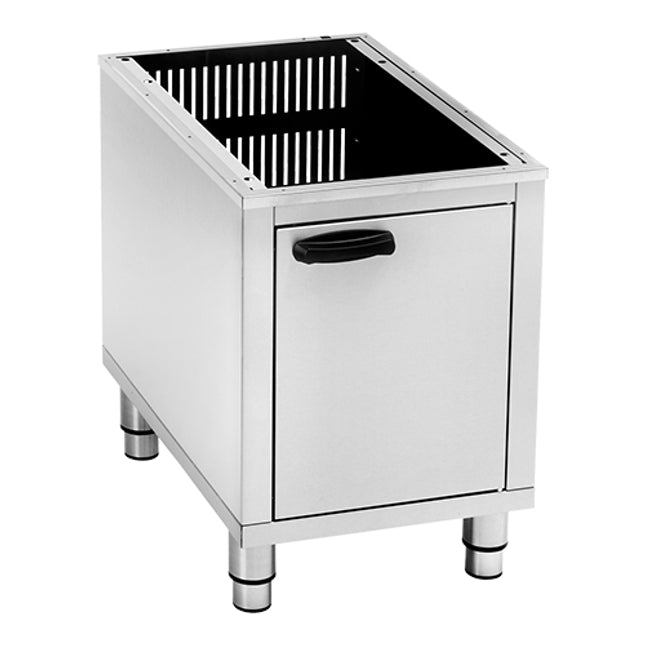 Base cabinet for fryer