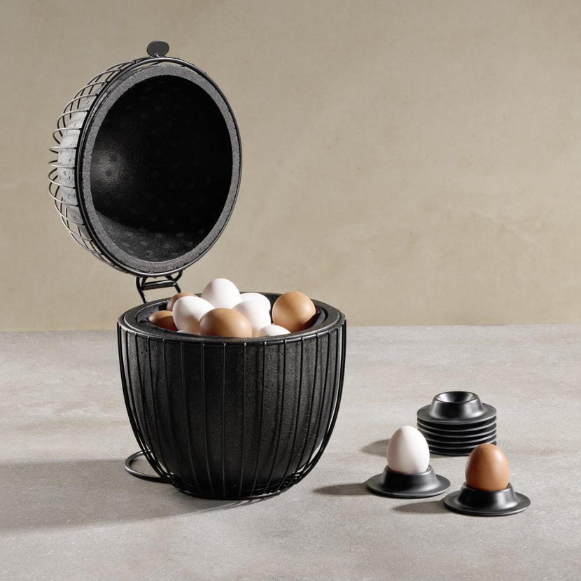 Egg Basket 23 CM Black
