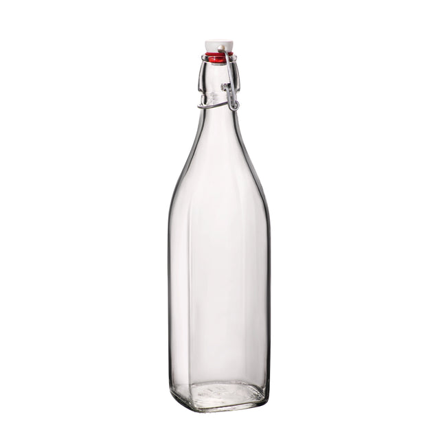 Swing Bottle Square With Bracket 1 liter 6/box