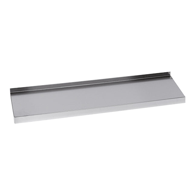 Wall shelf 140 cm with upstand
