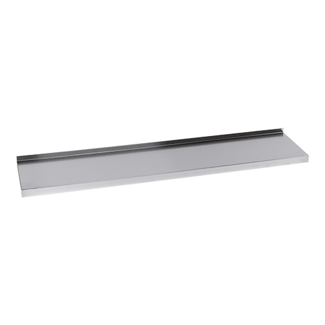 Wall shelf 200 cm with upstand