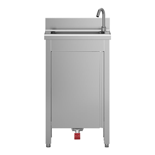 Washbasin Unit w/tap + pedal bed.