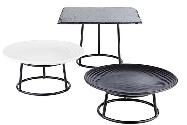 Buffet Stand -Multi Round- Ø 15.5 / 18 cm, H: 8 cm