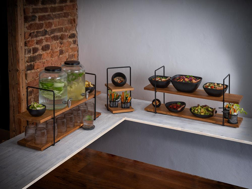 Dienblad met 2 niveaus "PERFECTO LARGE"