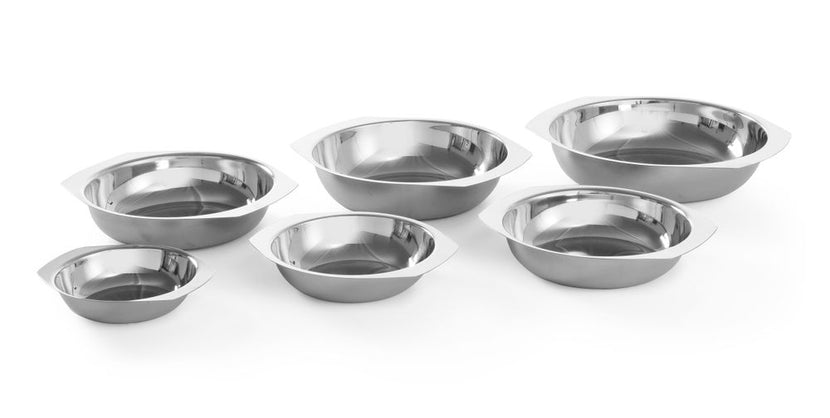 Groenteschaal rvs 120x30 mm 1/box