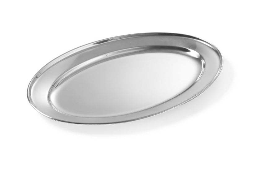 Dish oval stainless steel 300x220 mm 1/box