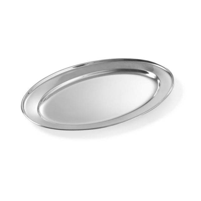 Dish oval stainless steel 300x220 mm 1/box
